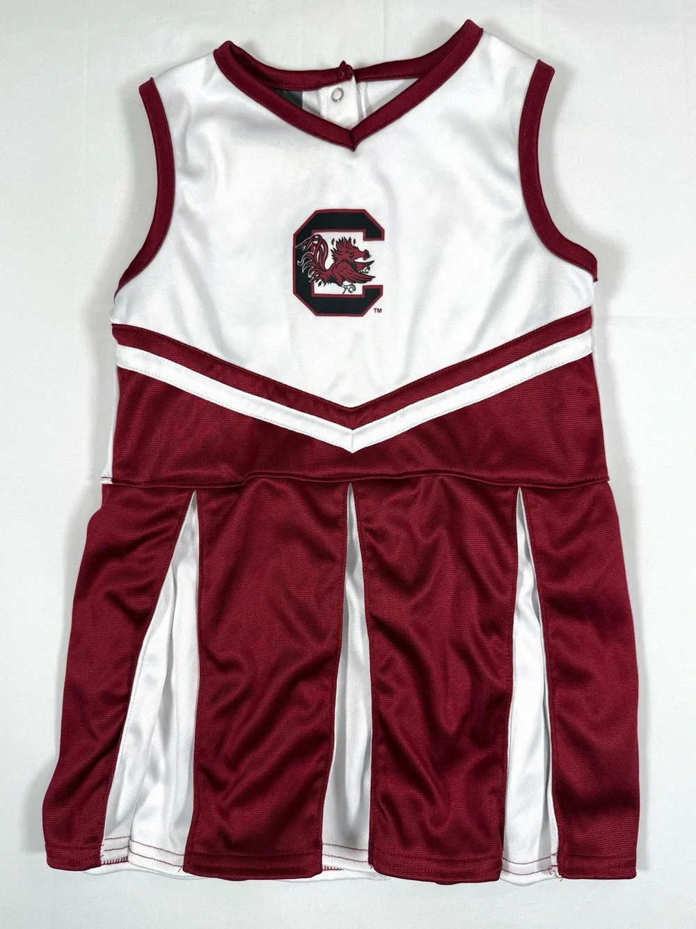 KNIGHTS APPAREL Girls South Carolina Gamecocks Cheerleader Dress 5T Gameday NCAA